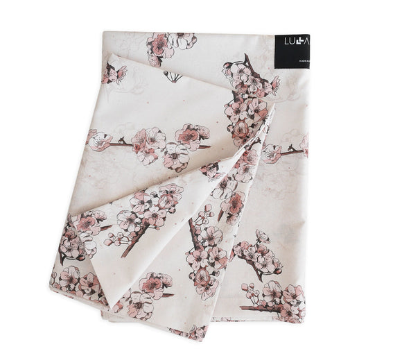 Sakura - Cot bed duvet cover and pillowcase set Bedding Lullalove 