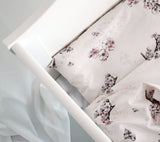 Sakura - Cot bed duvet cover and pillowcase set Bedding Lullalove 