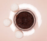 Salt body scrub Chocolate & Honey Cosmetics Lullalove - Hello Beauty 