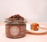 Salt body scrub Chocolate & Honey Cosmetics Lullalove - Hello Beauty 