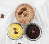 Salt body scrub Chocolate & Honey Cosmetics Lullalove - Hello Beauty 