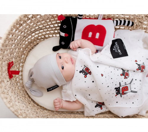 Small red bow for good luck Baby & Toddler Lullalove UK 