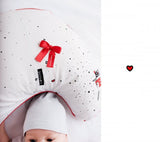 Small red bow for good luck Baby & Toddler Lullalove UK 