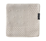 Soft All Season Bamboo Baby Blanket "Popcorn" - Beige Blanket Lullalove UK 