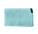 Soft All Season Bamboo Baby Blanket "Popcorn" - Mint Blanket Lullalove UK 