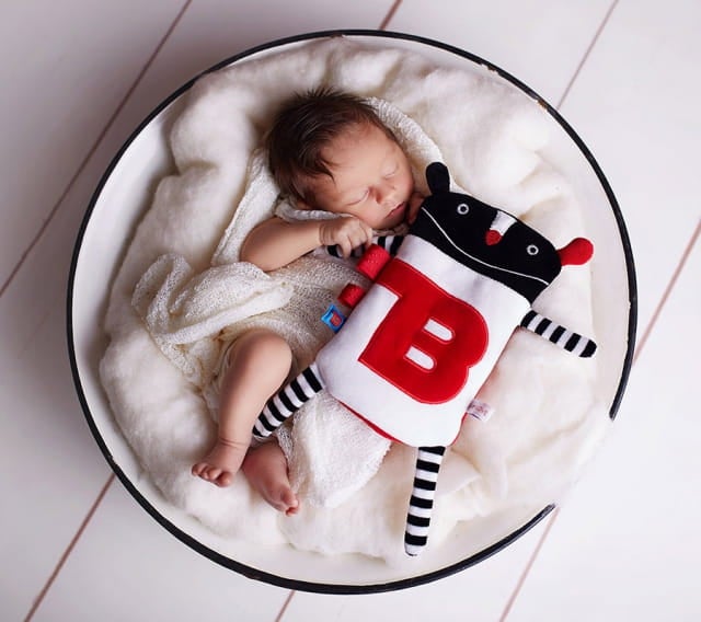 SuperToy Mr B - sensory toy with anti-colic thermal pouch Toy Lullalove 