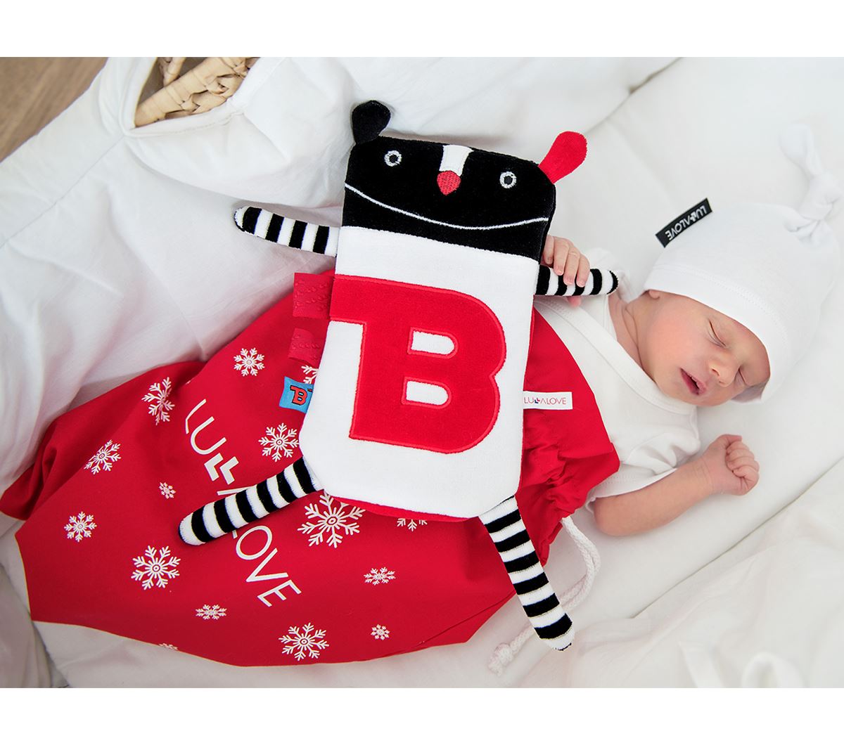 SuperToy Mr B - sensory toy with anti-colic thermal pouch Toy Lullalove 