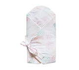 Swaddle wrap blanket / baby playmat - Boho pink Duvet swaddles Lullalove UK 