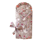 Swaddle wrap blanket / baby playmat - Bouquet Swaddle blanket Lullalove UK 