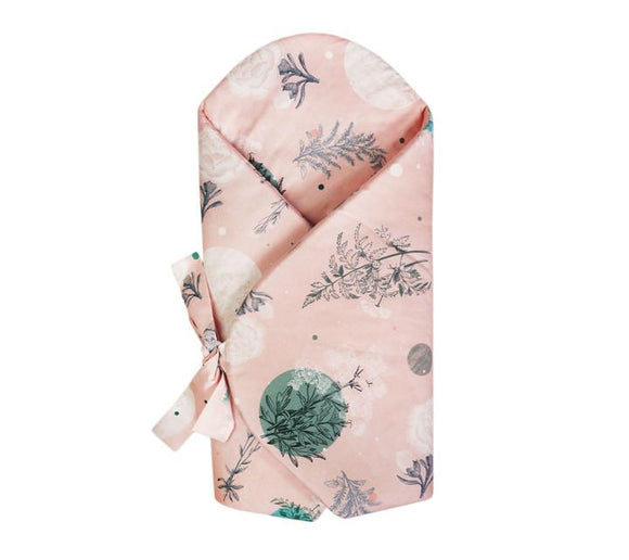 Duvet swaddle / baby playmat - Rose garden
